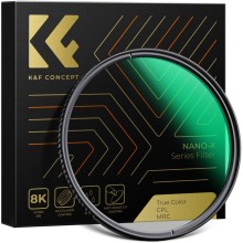 K&F Concept Nano-X Series True Color CPL Filter 67mm
